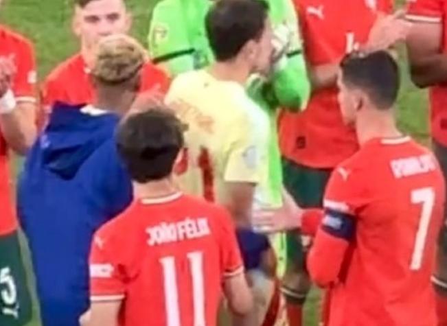 欧洲国家联赛：西班牙对阵葡萄牙